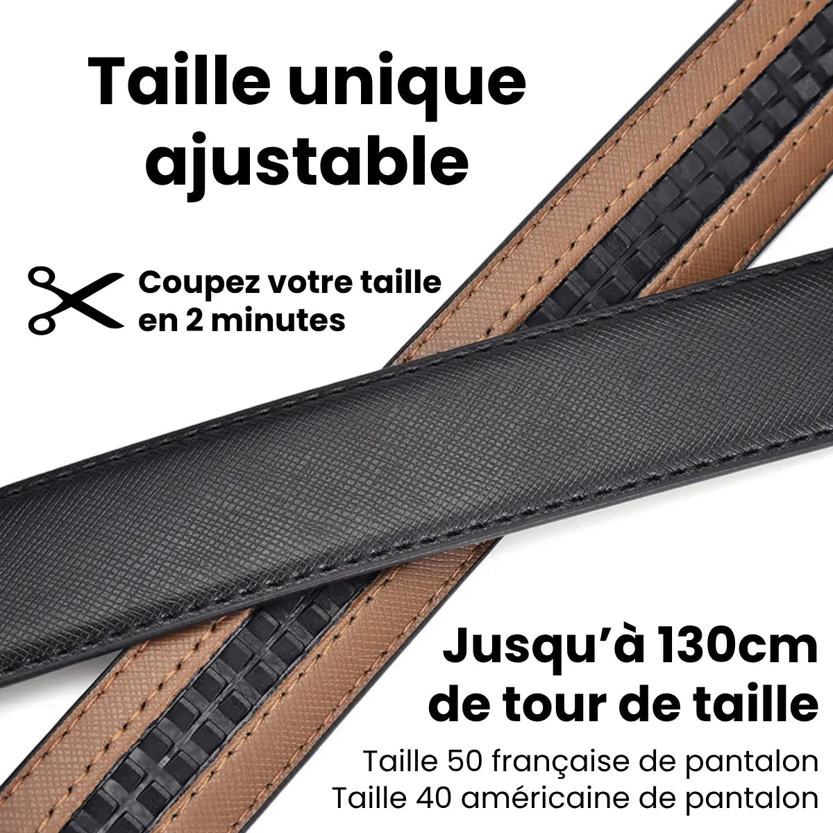 Ceinture sans trou MicroAjust