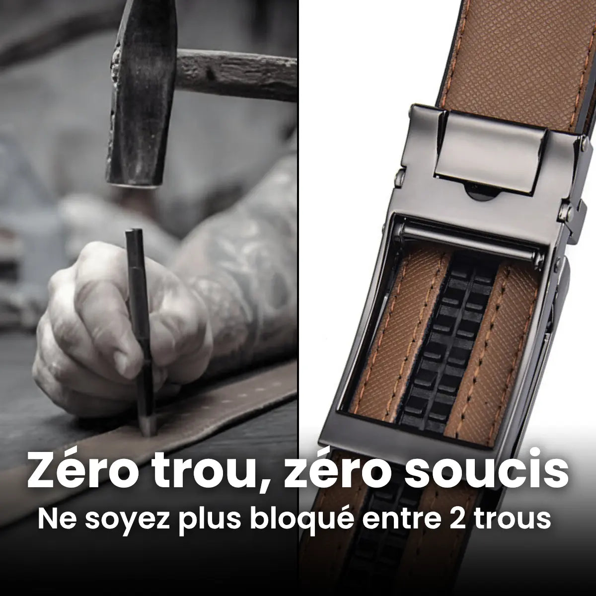 Ceinture sans trou MicroAjust